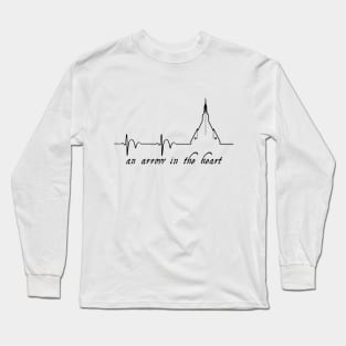 Arrow in the Heart Long Sleeve T-Shirt